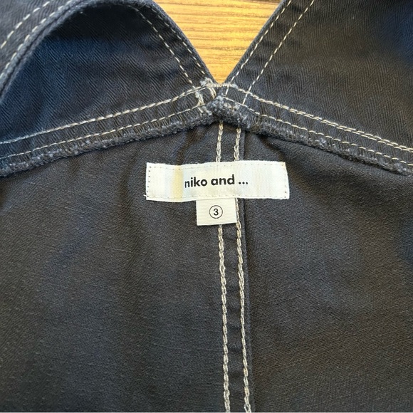 Niko and ... Overalls Black Jean Medium - Picture 12 of 14